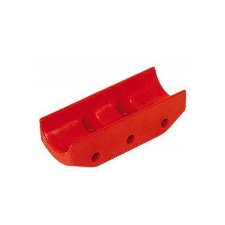 Protección Nylon Rojo Disco de Freno Ø 206x16 mm